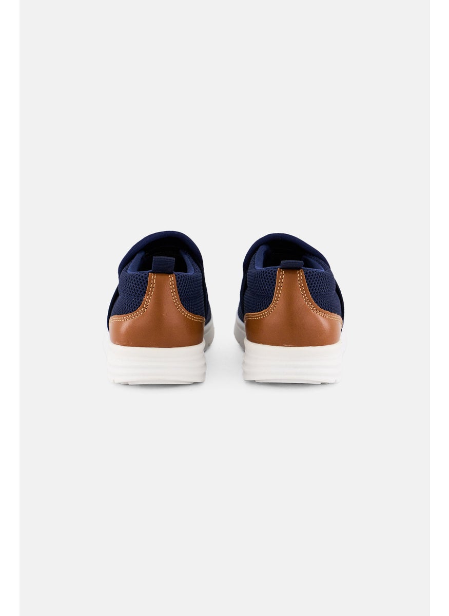 STEVE MADDEN - Toddlers Boy Tkeni Slip On Shoes, Navy - Image 1