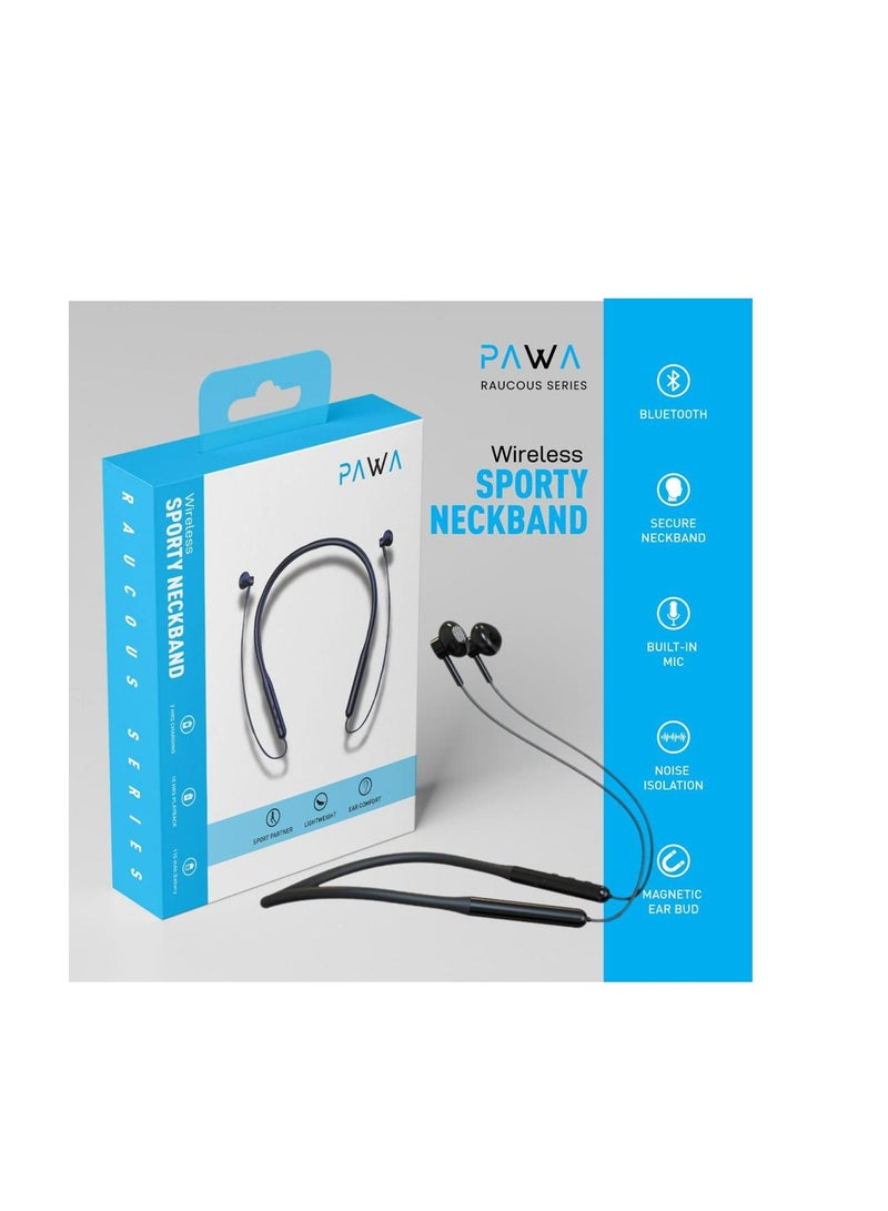 Pawa Raucous Series Wireless Sporty Neckband - Image 1