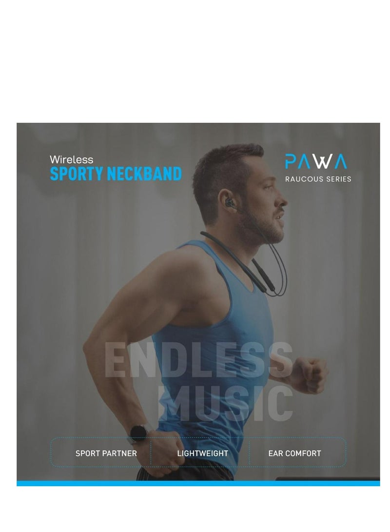 Pawa Raucous Series Wireless Sporty Neckband - Image 3