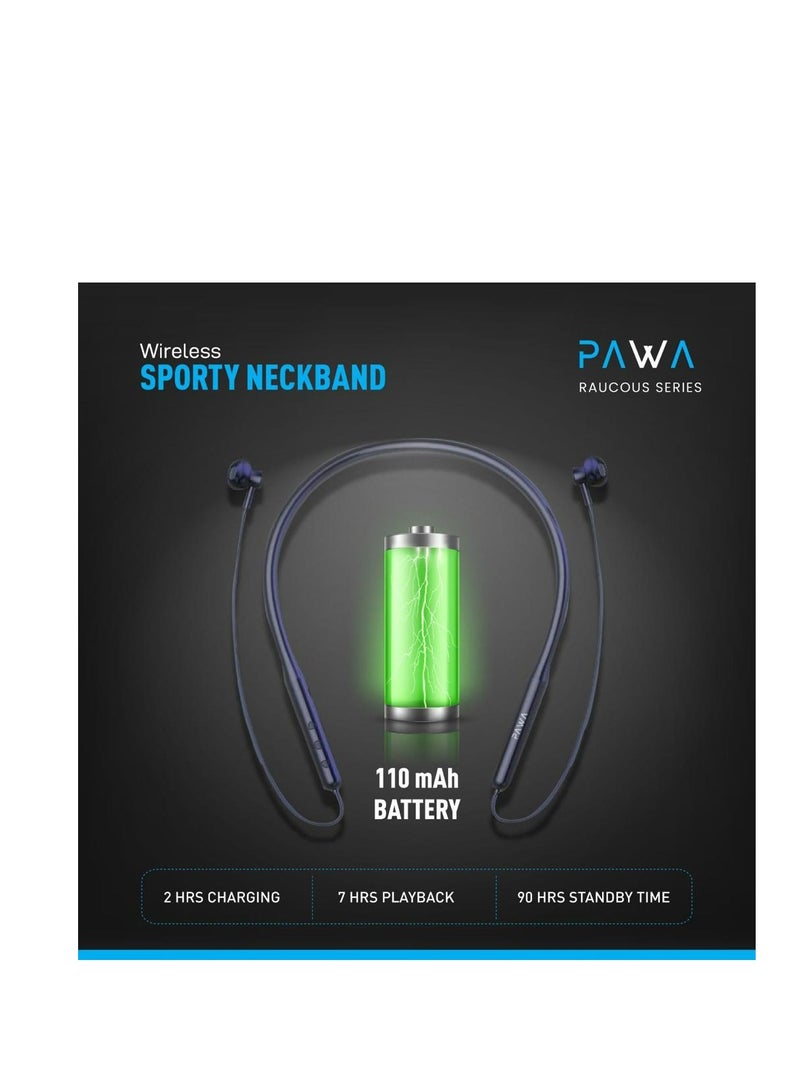 Pawa Raucous Series Wireless Sporty Neckband - Image 2
