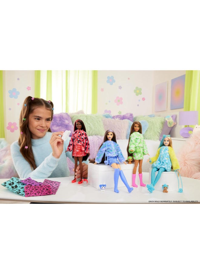 Barbie Barbie Cutie Reveal Doll with Animal Costume Kitten as Red Panda  - Image 2