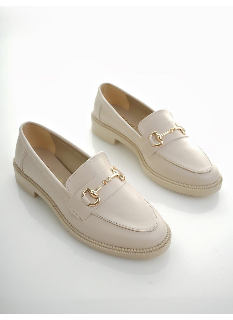 muggo Sussie Guaranteed Metal Buckle Women's Loafer Casual Shoes  - Image 3