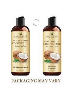 handcraft Blends Handcraft Blends Fractionated Coconut Oil - 8 Fl Oz - 100% Pure and Natural - Premium Grade Oil for Skin and Hair - Carrier Oil - Hair and Body Oil - Massage Oil  - Image 4