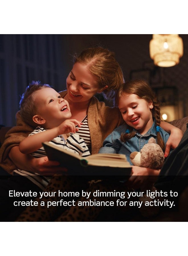 Leviton Leviton Decora Smart Dimmer Switch, Wi-Fi 2nd Gen, Neutral Wire Required, Works with Matter, My Leviton, Alexa, Google Assistant, Apple Home/Siri & Wired or Wire-Free 3-Way, D26HD-1RW, White  - Image 1