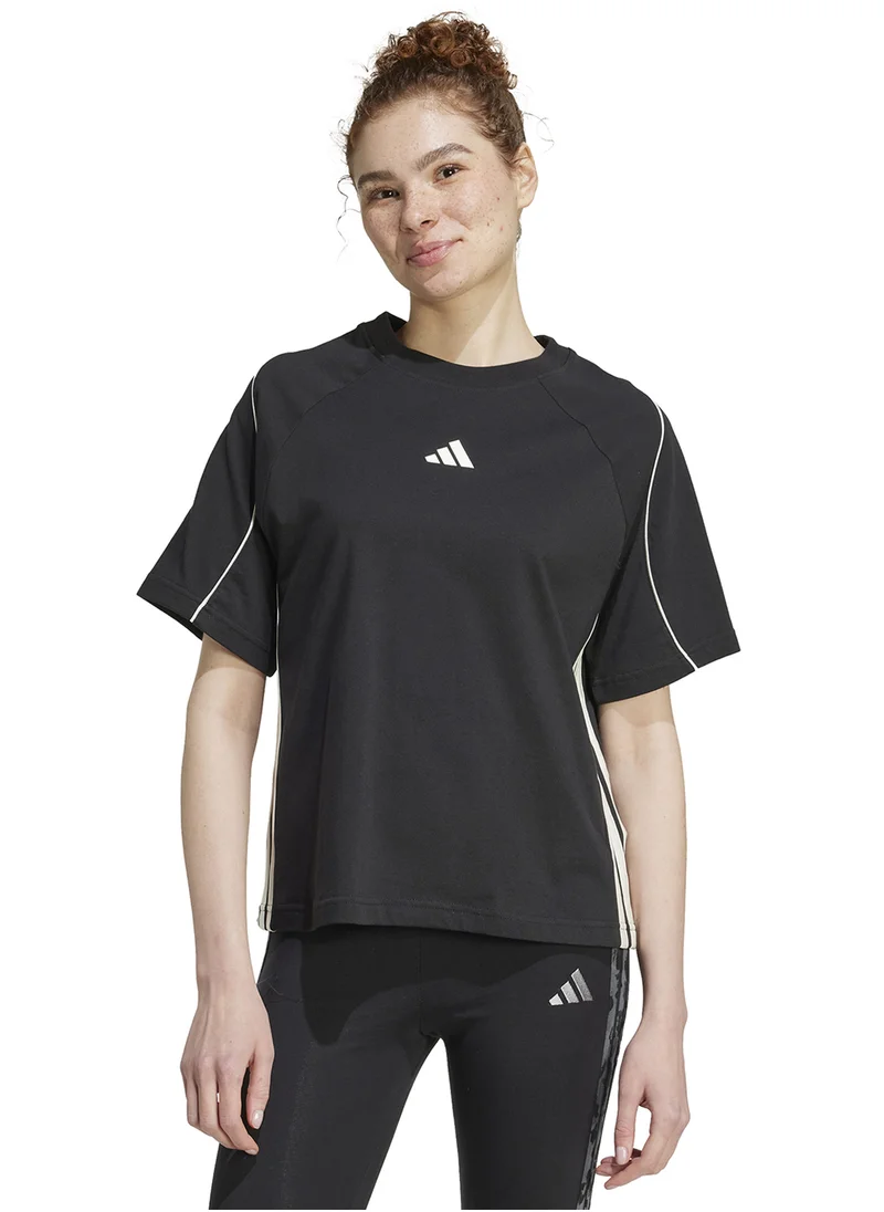 Adidas Stadium 3-Stripes T-Shirt