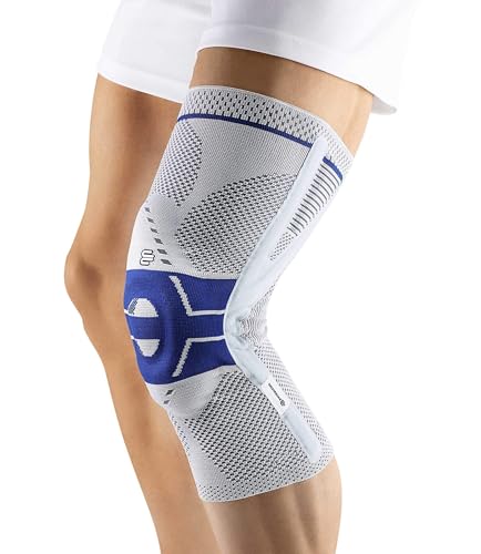 Bauerfeind GenuTrain P3 Patella Knee Support For Misalignment of the Kneecap Right Knee Size 3 Color Titanium Previous Generation - Image 1