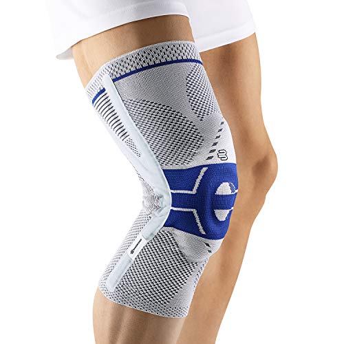 Bauerfeind GenuTrain P3 Patella Knee Support For Misalignment of the Kneecap Right Knee Size 3 Color Titanium Previous Generation - Image 3