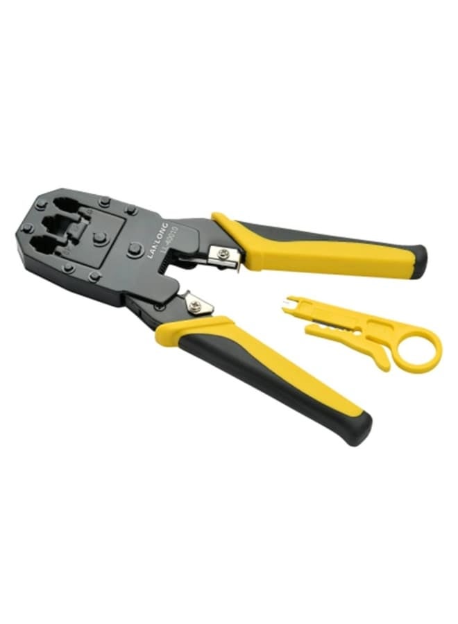 Lanlong Heavy Duty 4P/6P/8P Triple Wire Cable Crimper