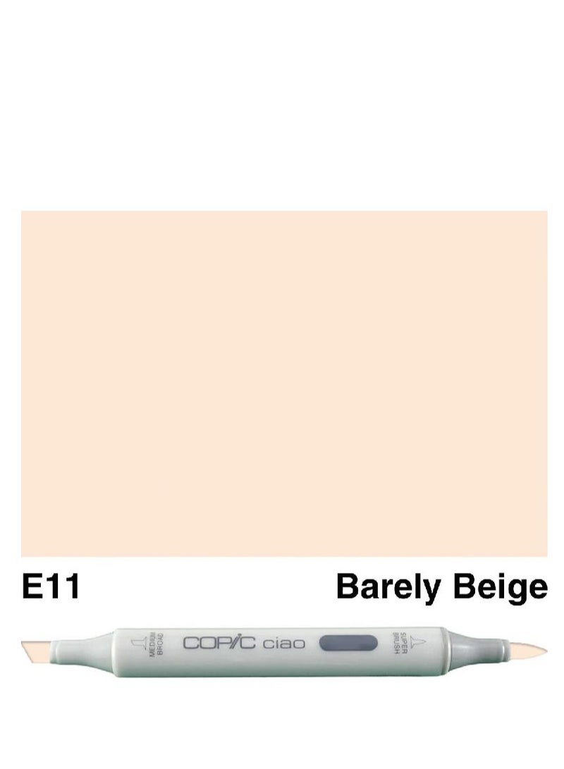 Sketch E-11 Graphic Art Marker Bareley Beige Twin Tip