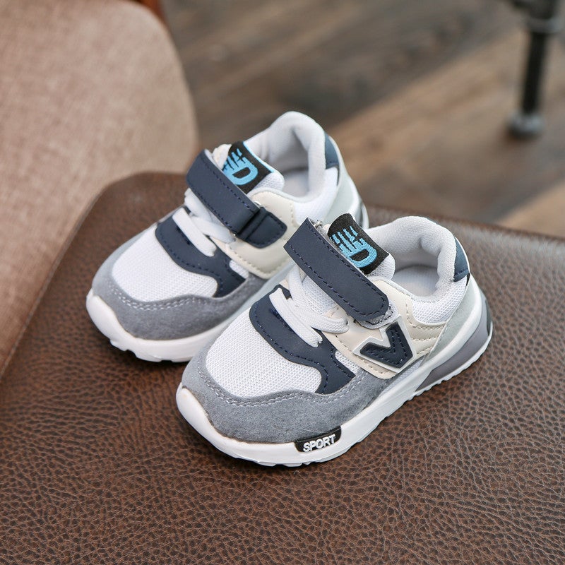 Spring and autumn new simple classic color matching children''s sports shoes Joker running shoes manufacturers wholesale a generation of hair - Image 4