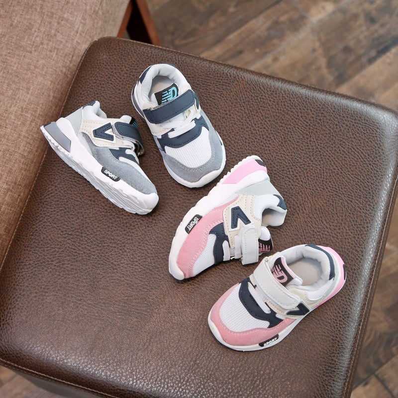 Spring and autumn new simple classic color matching children''s sports shoes Joker running shoes manufacturers wholesale a generation of hair - Image 1