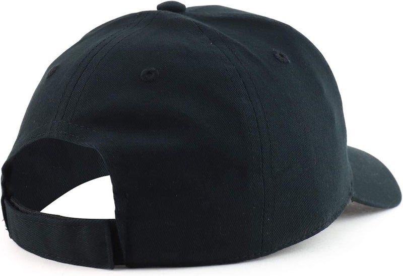 Armycrew Small Insignia NASA Patch Youth Size Cotton Structured Baseball Cap - Image 3