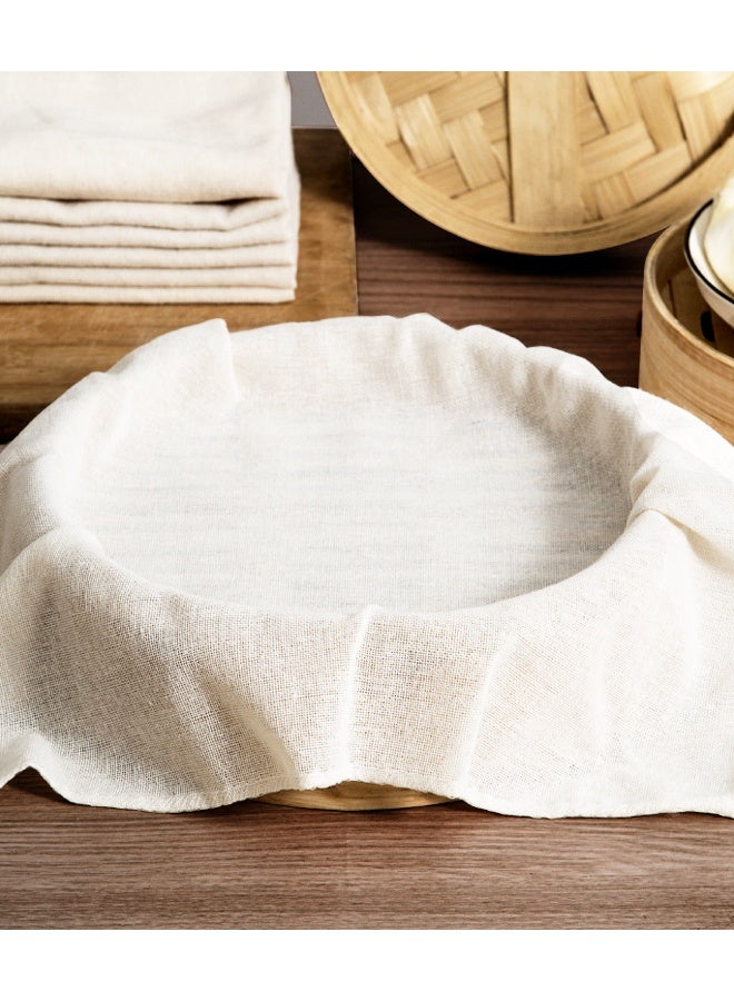 قطعتان من قماش الجبن، مقاس 20 بوصة × 20 بوصة، قماش جبن شبكي ناعم قابل لإعادة الاستخدام وقابل للغسل - للتصفية والطهي وصنع الجبن - Image 1