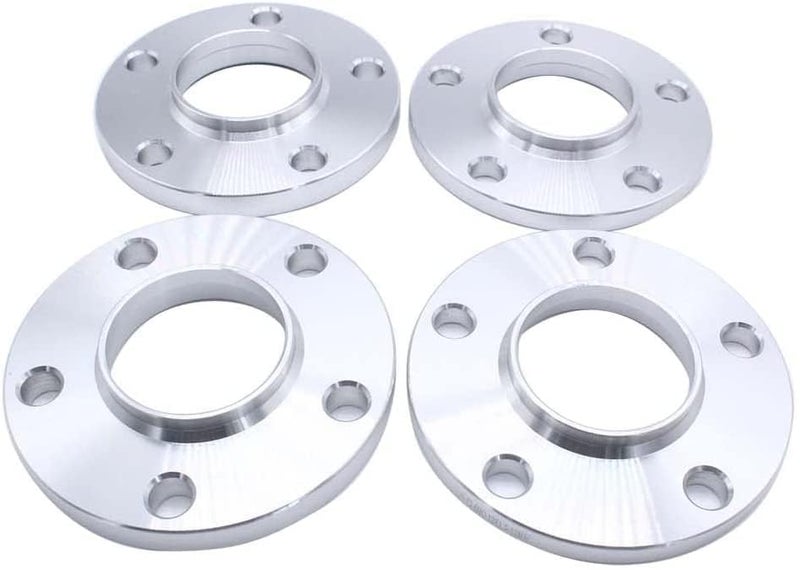 TAKPART 4PCS 12mm & 15mm Spacers 5x120mm Hubcentric Forged Wheels Spacer with 20 Bolts Compatible With 3 Series M3 E30, E36, E46, E90, E91, E92, E93 - Image 2