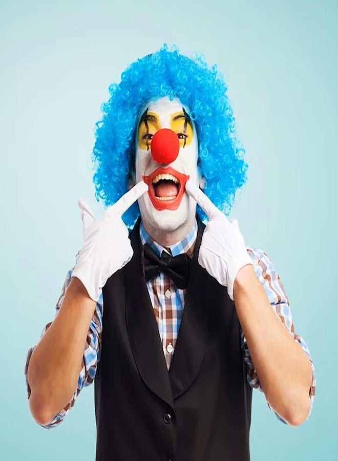 ماي سنس مجموعة طلاء الوجه والجسم من ماي سينس باللون الأحمر والأبيض والأسود، مجموعة مكياج مهرج، طلاء وجه قابل للغسل ذو أساس مائي، طلاء جسم كريمي غير سام للبالغين والأطفال، مكياج جمجمة للهالوين والمؤثرات الخاصة، 0.6 أونصة/قطعة - Image 5