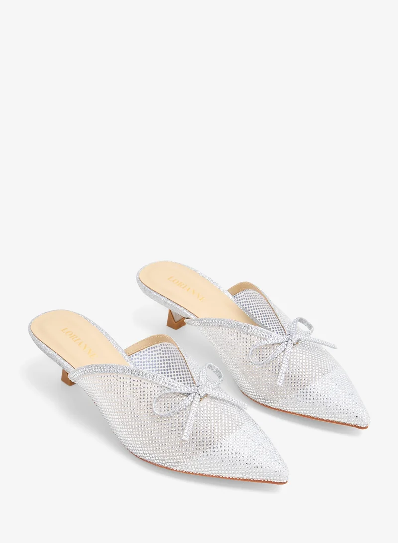 LORIANNE  Himali- Crystal Mules for Women | Best Price UAE