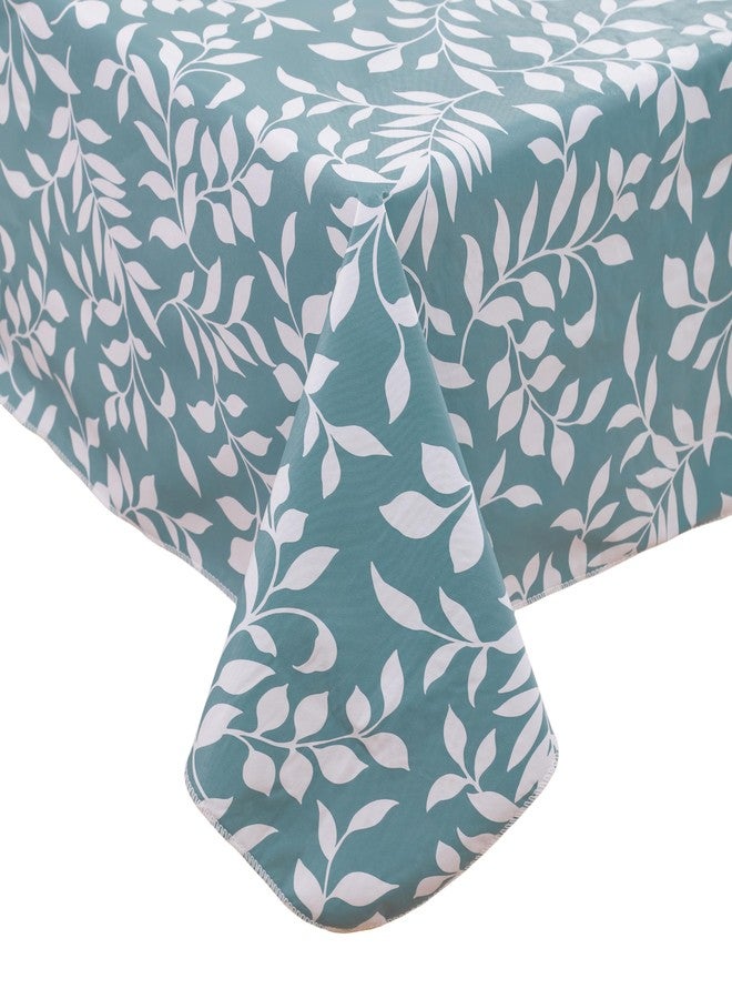 Walrus Heavy Duty Vinyl Tablecloth with Flannel Backing Waterproof Oil-Proof Plastic Table Cloth Stain-Resistant Wipeable Rectangle or Square Table Cover for Indoor and Outdoor (Branch, 54X54 Inch) - Image 1