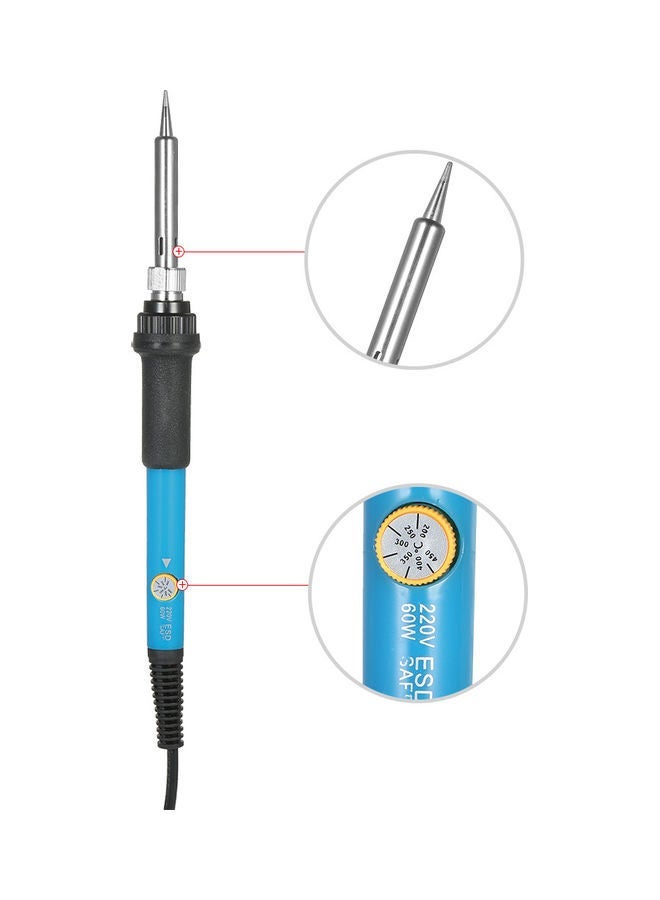 NIBEMINENT Electric Adjustable Temperature Welding With 5 Replacement Set multicolour 27x3.2x6cm - Image 5