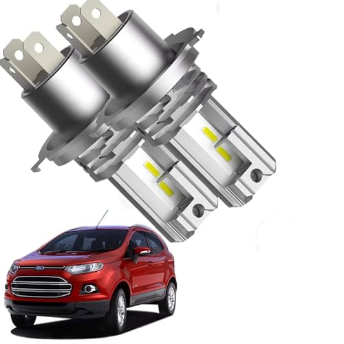 Auto Pearl V3 LED Headlight Bulbs Hi/Low Beam Fits for Vehicle H4 compatible with Ecosport (Pack of 2) - Image 1