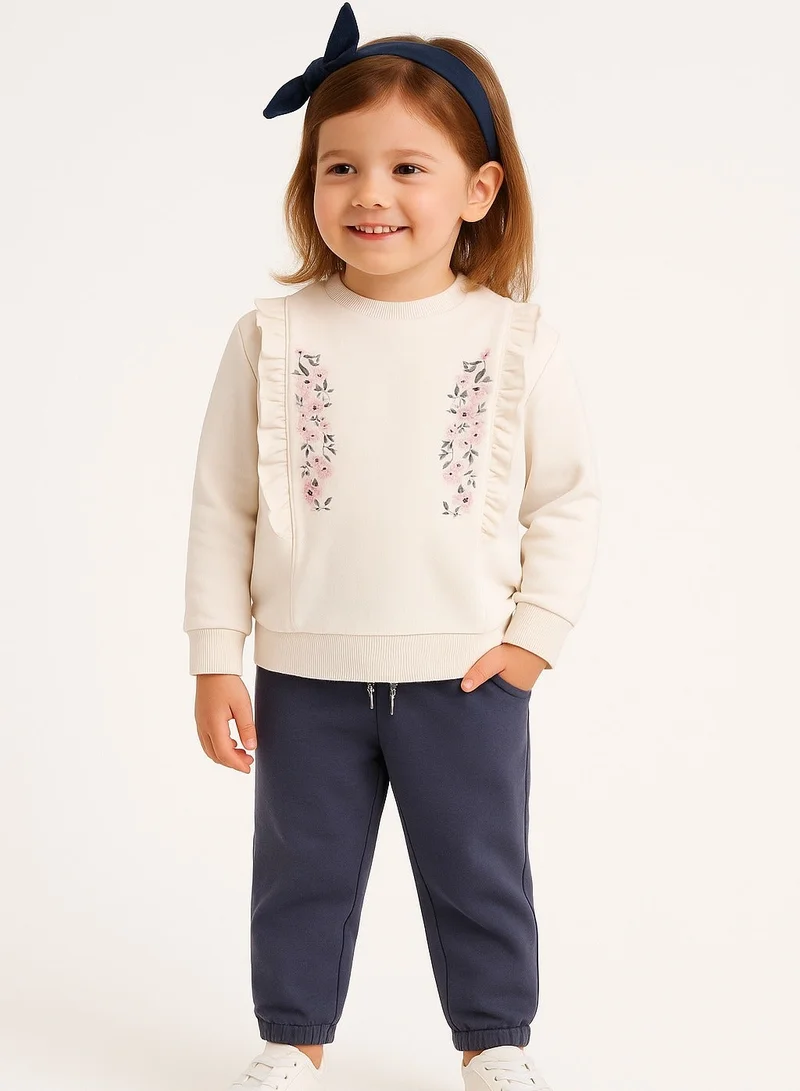 Dirkje Dirkje Junior Girls 2-Piece Sweatshirt and Leggings Set