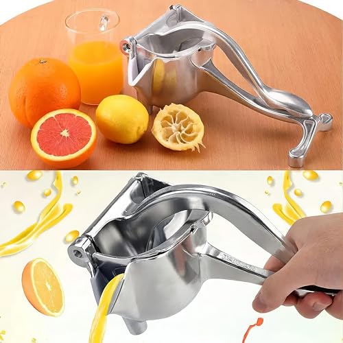 KWER Fruit juices Aluminium Manual Juicer Alloy Fruit Hand Squeezer Heavy Duty Lemon Orange Juicer Manual - Image 4