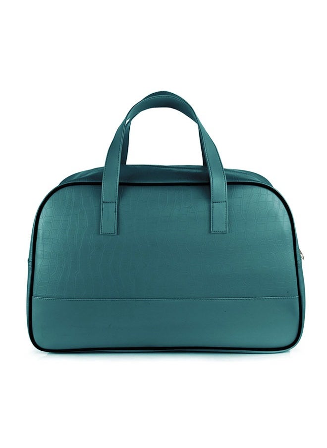 NAUTICA - Nautica Duffle Bag for Travel | Stylish Leatherette Luggage | Compact and Comfortable for Travelling | Suitable for Men's and Women's (Dark Green) 15 cm - Image 1