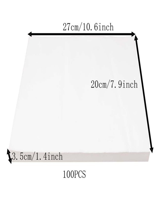 Allazone 100 Sheets Bird Cage Liner Papers, Disposable Bird Cage Paper Liners, Cuttable Pet Animal Cages Cushion, Precut Absorbent Bird Paper for Bird Parrot Small Animal, 7.9'' X 10.6'' - Image 2