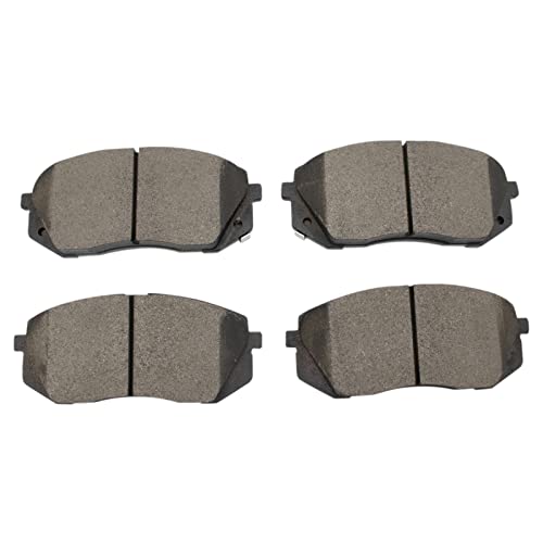 TRQ Front Brake Pads Ceramic Compatible with 2019-2021 Hyundai Kona Electric 2015-2019 Sonata 2016-2020 Kia Optima - Image 5