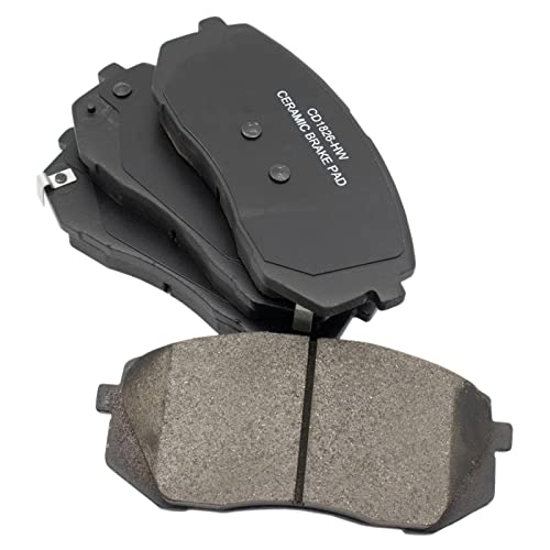 TRQ Front Brake Pads Ceramic Compatible with 2019-2021 Hyundai Kona Electric 2015-2019 Sonata 2016-2020 Kia Optima - Image 3