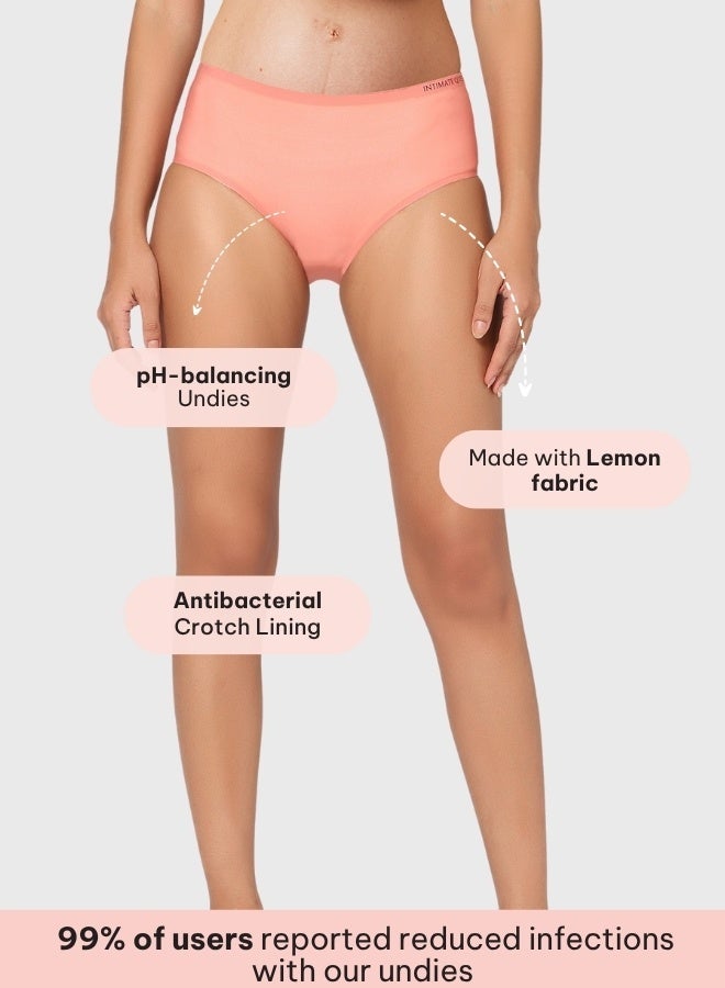 Intimate Queen Lemon Bae Maternity Briefs – Ultra Soft, Seamless  Comfort for Pregnancy & Sensitive Skin (Pack Of 2) - Image 3