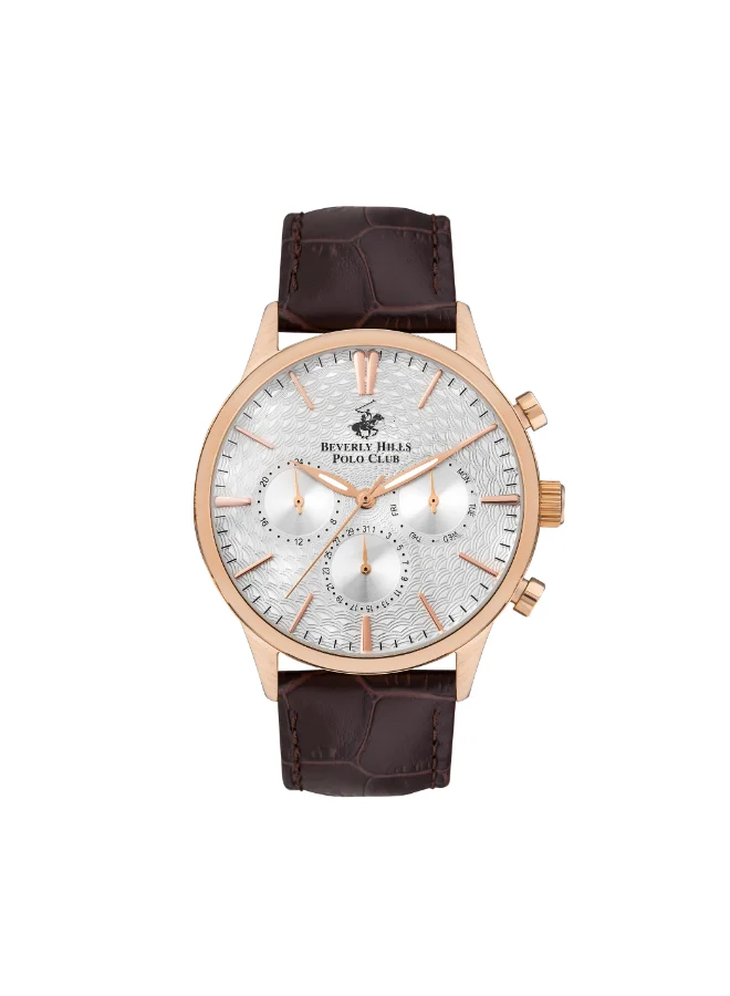 BEVERLY HILLS POLO CLUB BEVERLY HILLS POLO CLUB Men's Multi Function Silver Dial Watch - BP3368X.432