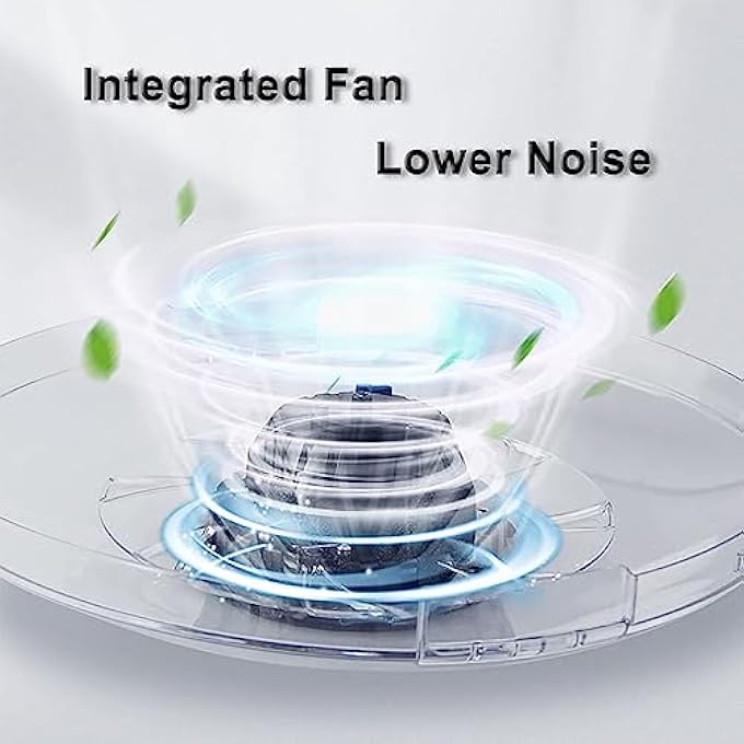 ريحني حاضنة 52 بيضة لفقس البيض منخفضة الضوضاء حاضنات أوتوماتيكية لتدوير البيض 220 فولت وتحكم في درجة الحرارة والرطوبة الرقمية - Image 5