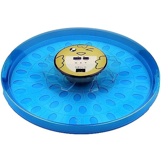 ريحني حاضنة 52 بيضة لفقس البيض منخفضة الضوضاء حاضنات أوتوماتيكية لتدوير البيض 220 فولت وتحكم في درجة الحرارة والرطوبة الرقمية - Image 4