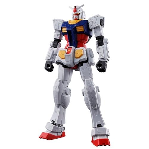 BANDAI Spirits Entry Grade EG RX-78F00/E Gundam 1/144 Scale Color-Coded Plastic Model - Image 1