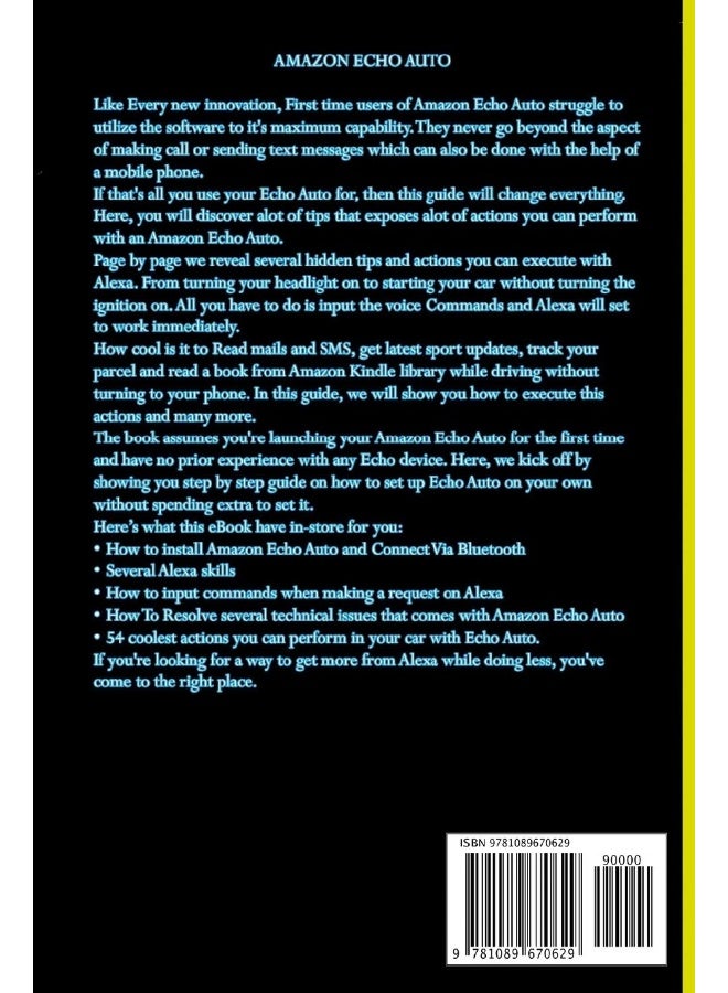 Independently Published Amazon Echo Auto: 55 Latest Tips & Tricks to Use Your Echo Auto - Image 2