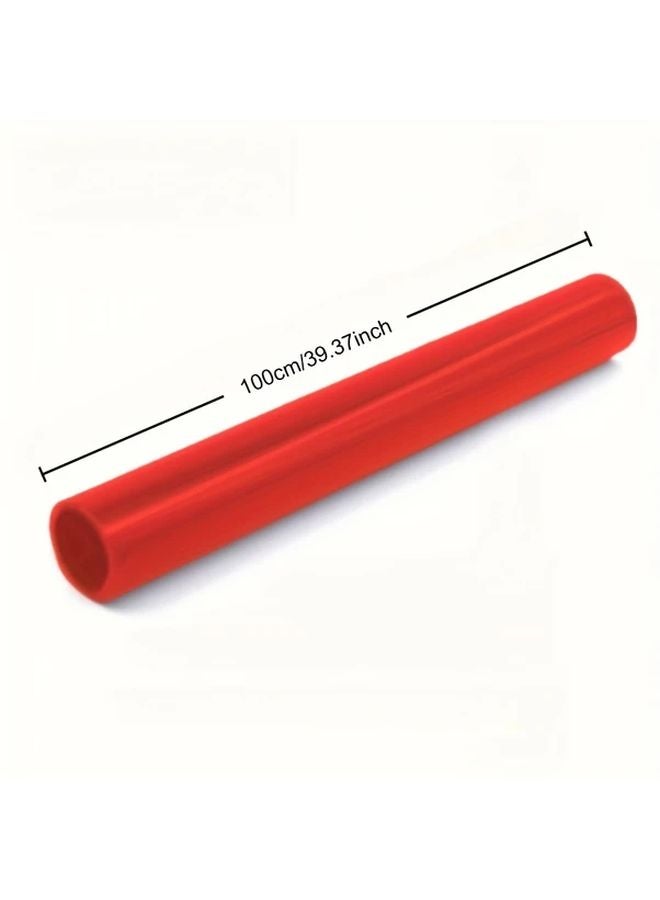 1M Length Red PVC Water Pipe 40mm Outer Diameter For Garden Irrigation Aquarium - Image 4