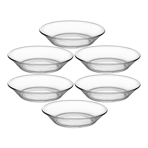 Duralex Tempered Glass LYS Clear Cocktail Plate 14.5 Cm 6 Pcs (3016Af/6) - Image 3
