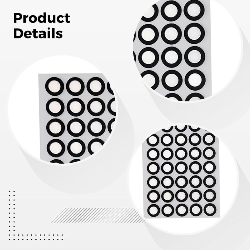 Reflective Pet Stickers for Scanning - 600 Pcs, Circular 0.23 in (6Mm) & 0.39 in (10Mm) Markers, Optimize Accuracy and Stability in Scanning, Great for Laser & White Light Scanning - Image 5