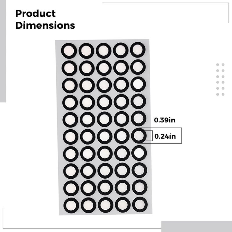 Reflective Pet Stickers for Scanning - 600 Pcs, Circular 0.23 in (6Mm) & 0.39 in (10Mm) Markers, Optimize Accuracy and Stability in Scanning, Great for Laser & White Light Scanning - Image 2