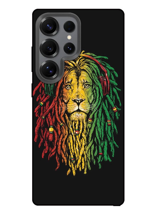 EYE CATCH Printed Protective Case Cover For Samsung Galaxy S25 Ultra-  Reggae Lion - Image 1
