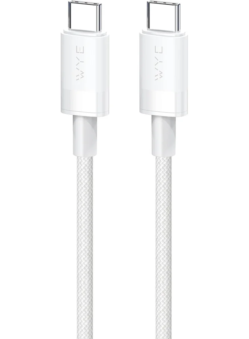 واي شاحن سريع ثنائي المنافذ بقدرة 32 واط | محول طاقة USB-C و USB-A | تقنية GaN | شاحن جداري صغير الحجم | متوافق مع الهواتف الذكية والأجهزة اللوحية
