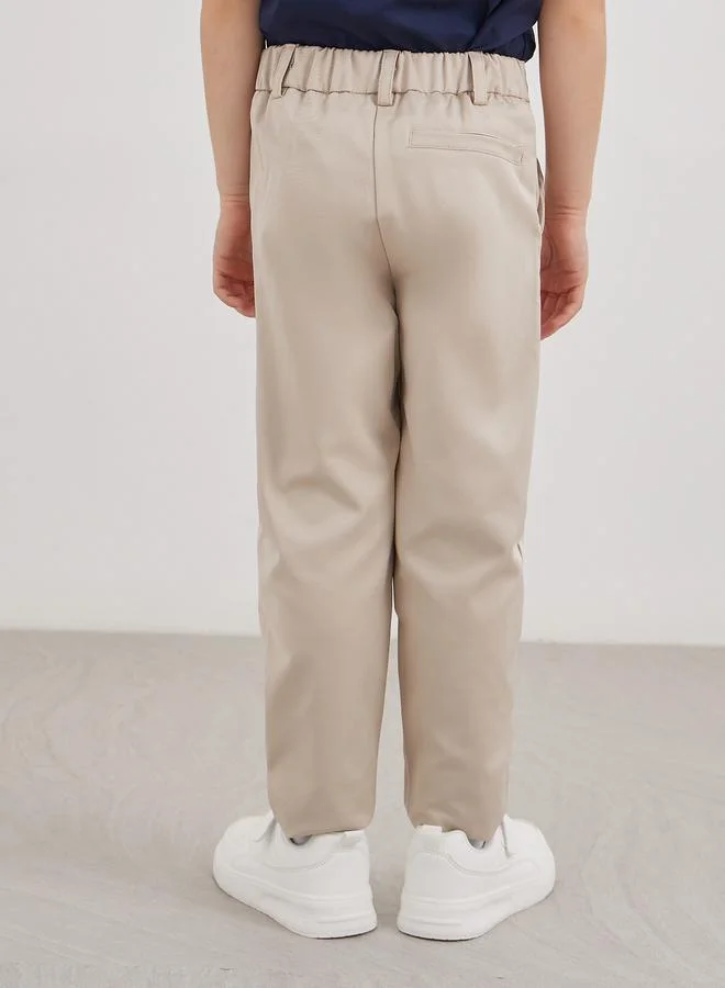 Styli Styli Toddler Boys school uniform pants