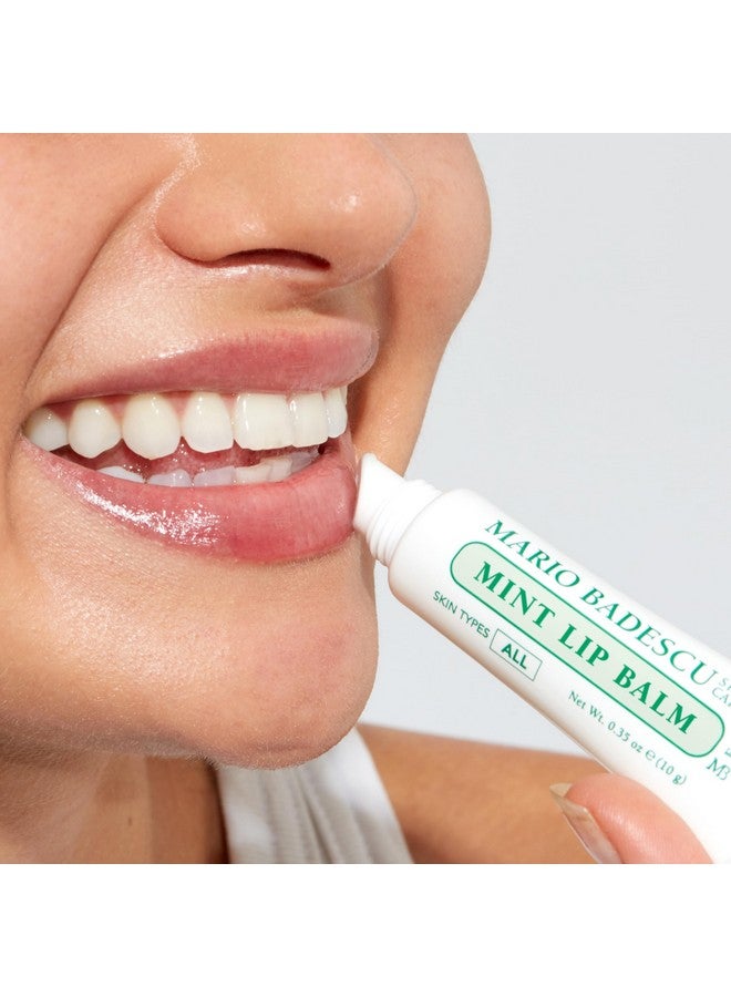 ماريو باديسكو مرطب الشفاه بالنعناع للشفاه الجافة المتشققة، غني بزيت جوز الهند وزبدة الشيا، مرطب فائق التغذية للعناية بالشفاه للحصول على شفاه ناعمة وطرية ومرنة، 0.35 أونصة - Image 2