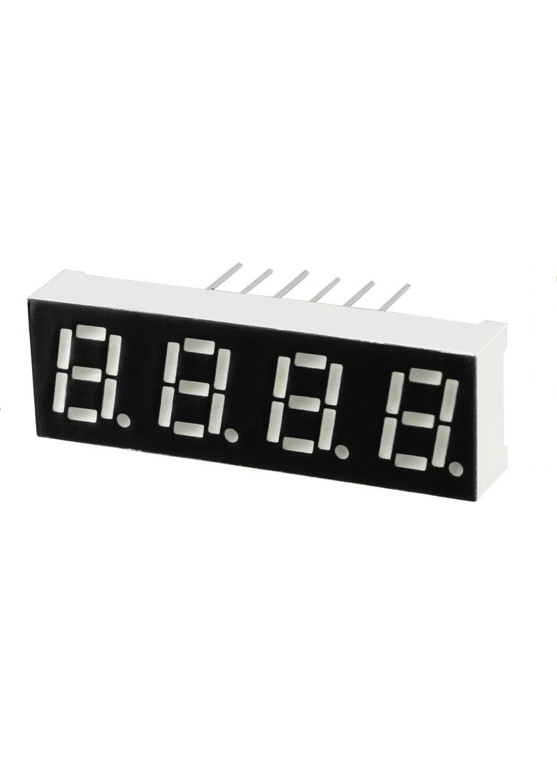 Elektromall 0.39 Inch 4 Digit Red Anode 7 Segment Display - 3 Pieces  - Image 2