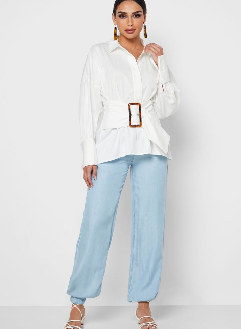 Desert Cove Drawstring Waist Joggers - Image 4