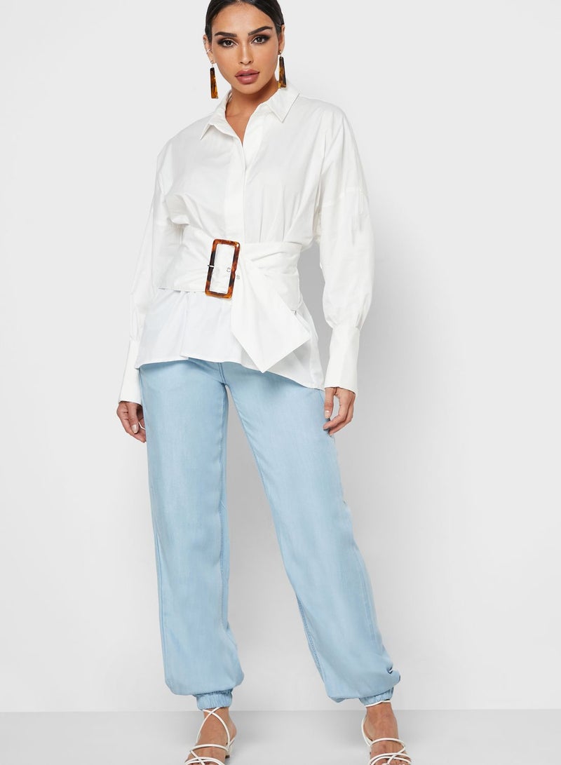 Desert Cove Drawstring Waist Joggers - Image 1