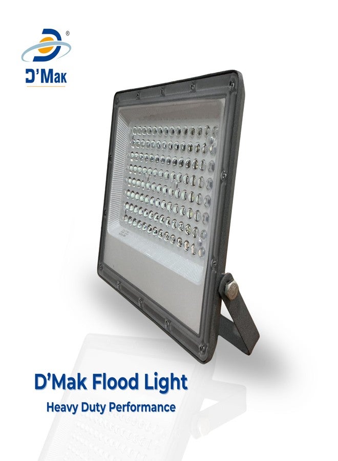 D'Mak DMAK 100Watt DOB LED Flood Light, Cool White, Waterproof Outdoor Light for Home, Garden, Warehouse, Energy Efficient, Pack of 1 (1, 100 Watt) - Image 4