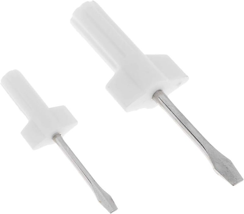 klarako 2 Pieces/Set Small Flathead Sewing Machine Screwdrivers Useful Sewing Machine Accessory - Image 1
