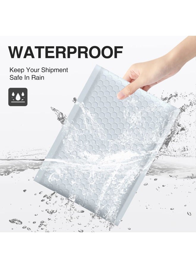 UCGOU Bubble Mailers 10.5x16 Inch White 25 Pack Poly Padded Envelopes Large #5 Mailing Packages Opaque Packaging Postal Self Seal Adhesive Waterproof Boutique Shipping Bags for Clothes - Image 3