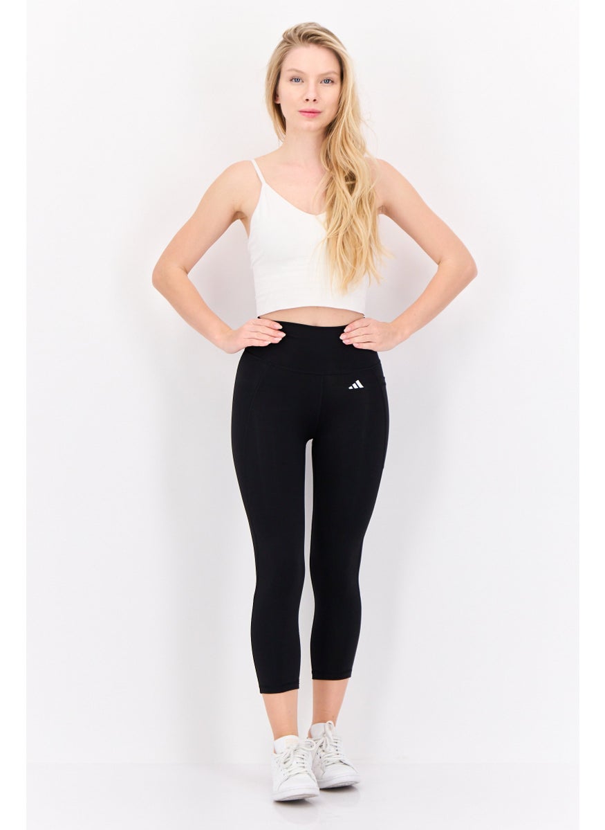 Adidas Women Tight Fit Training 3/4 Leggings, Black  - Image 3